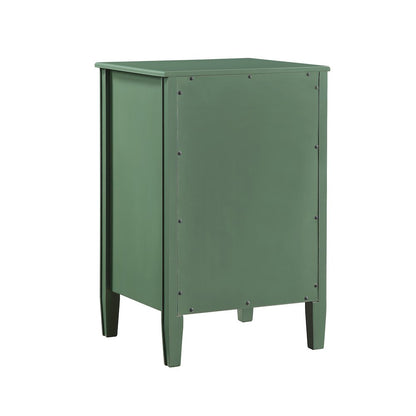 Winsley 2-drawer storage Nightstand - Vintage Green