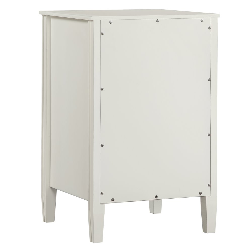 Winsley 2-drawer storage Nightstand - Antique White