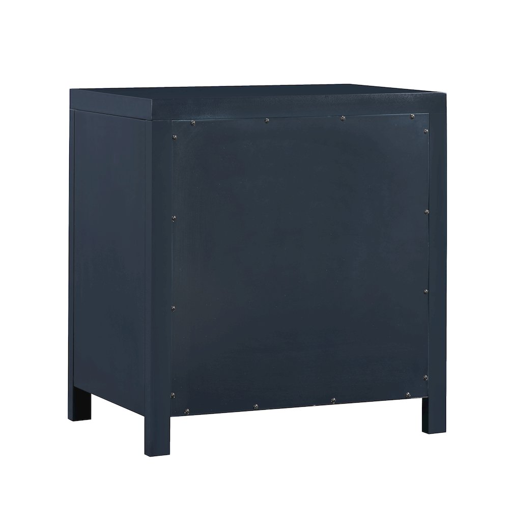 Nolan 3-drawer Nightstand - Midnight Blue