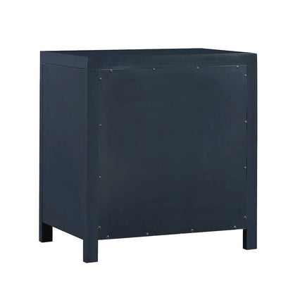 Nolan 3-drawer Nightstand - Midnight Blue