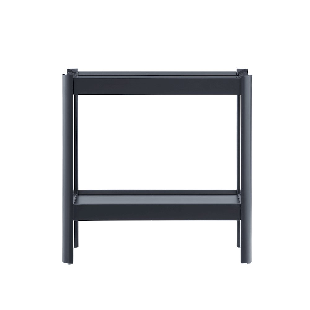 Yukon Matte Black Nightstand
