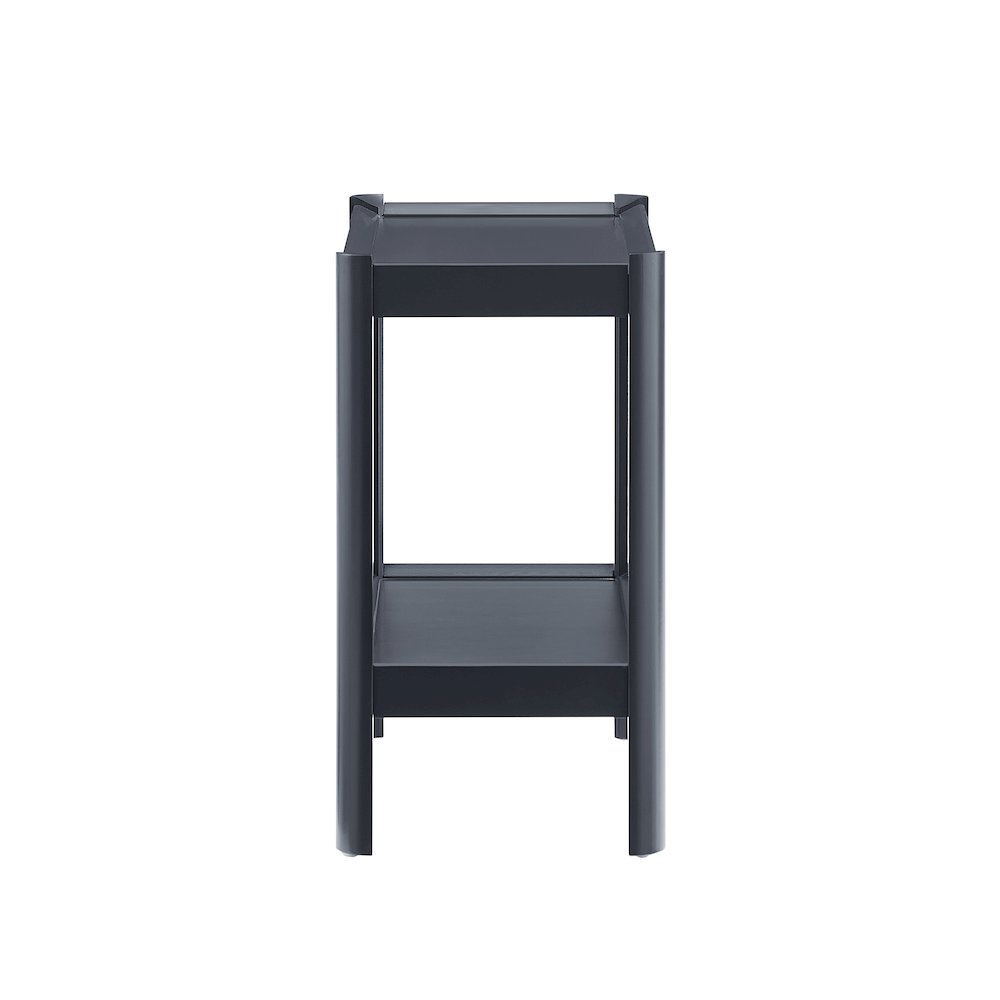 Yukon Matte Black Nightstand