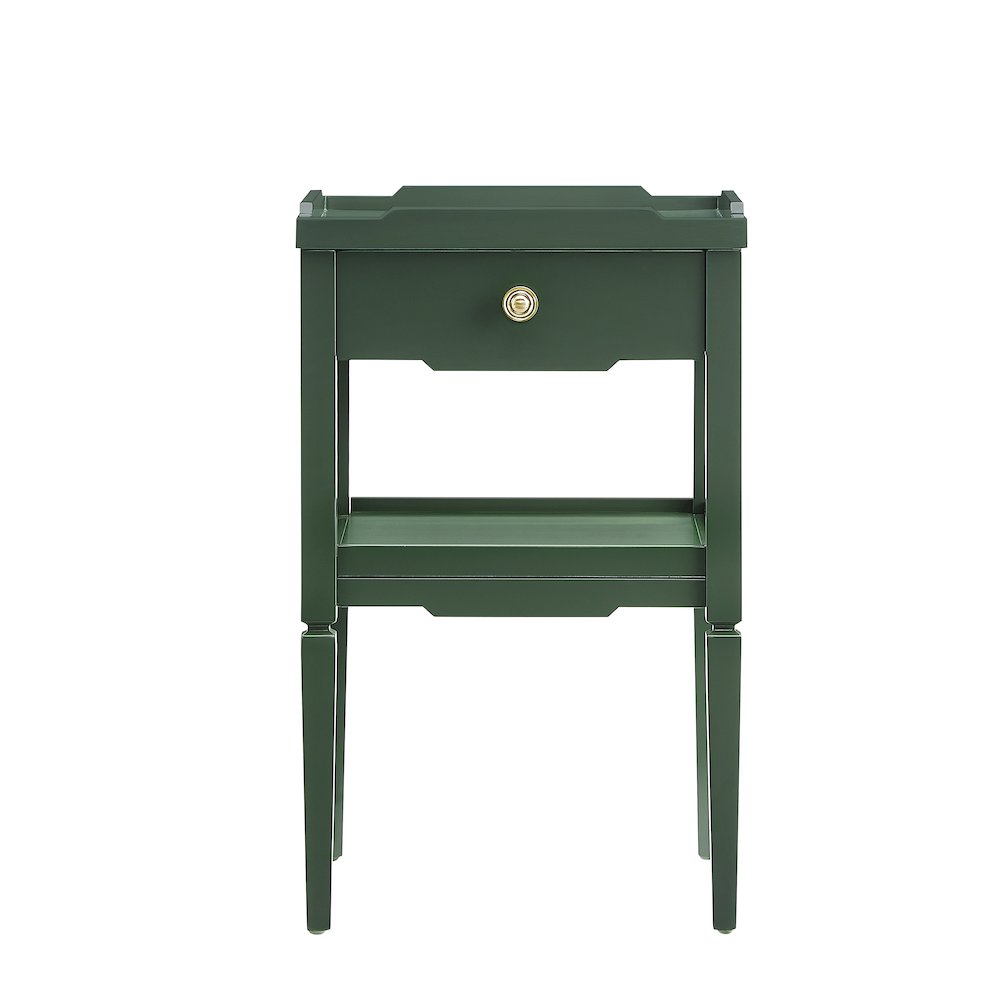 Finchley Vintage Green 1-drawer Nightstand