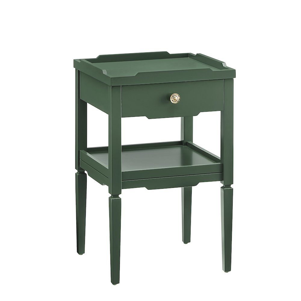 Finchley Vintage Green 1-drawer Nightstand