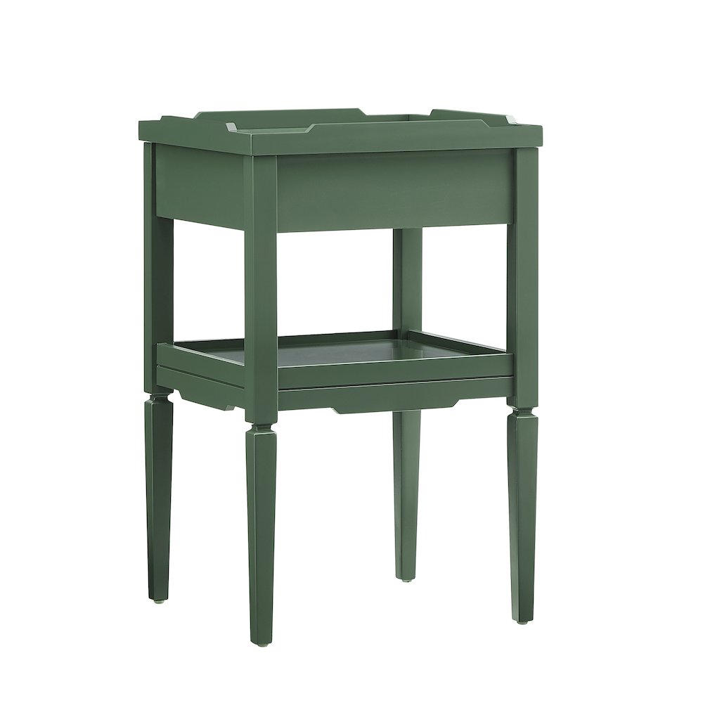 Finchley Vintage Green 1-drawer Nightstand