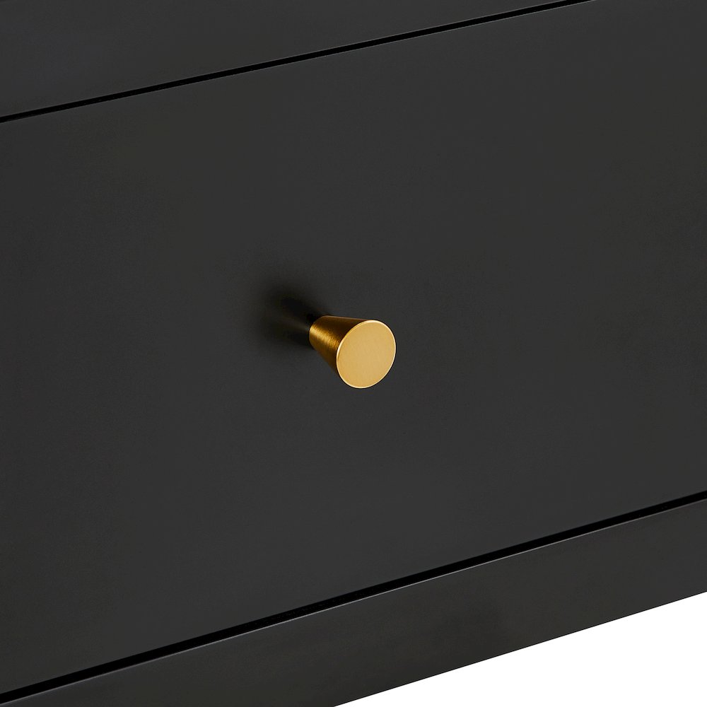 Wallis 1-drawer Nightstand in Black
