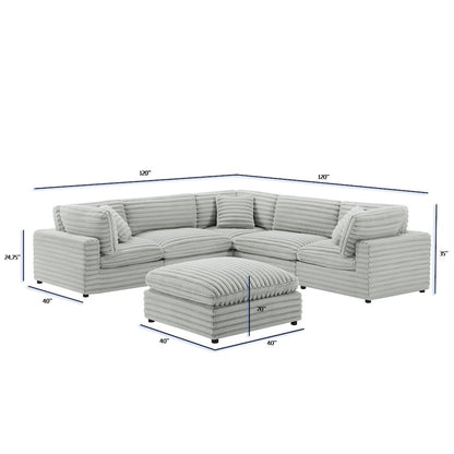Julia 6-piece Sectional