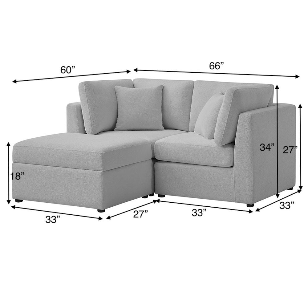 Chandler 3-Piece Chofa