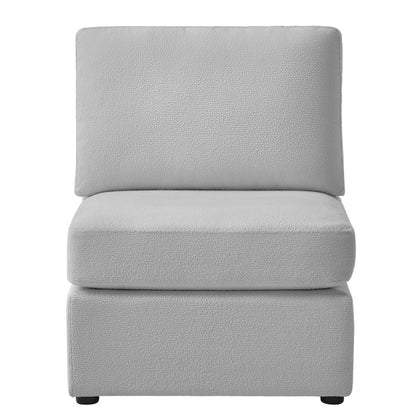 Chandler Armless Chair - Gray