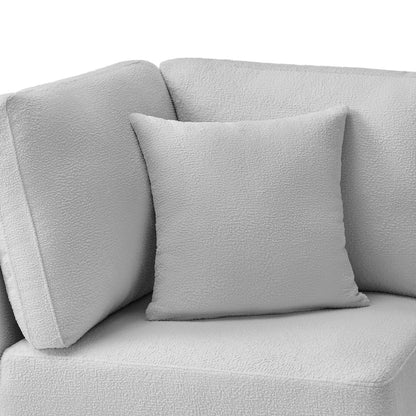 Chandler Corner Wedge Chair - Gray