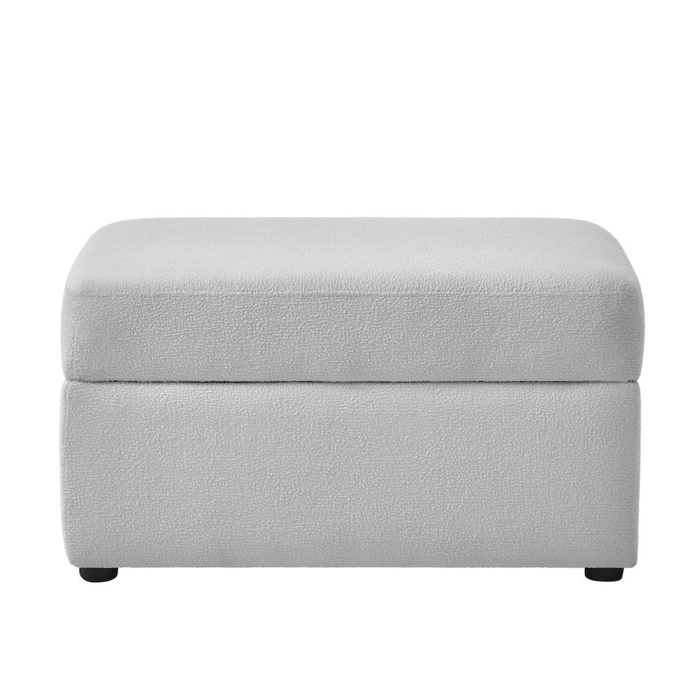 Chandler Storage Ottoman - Gray