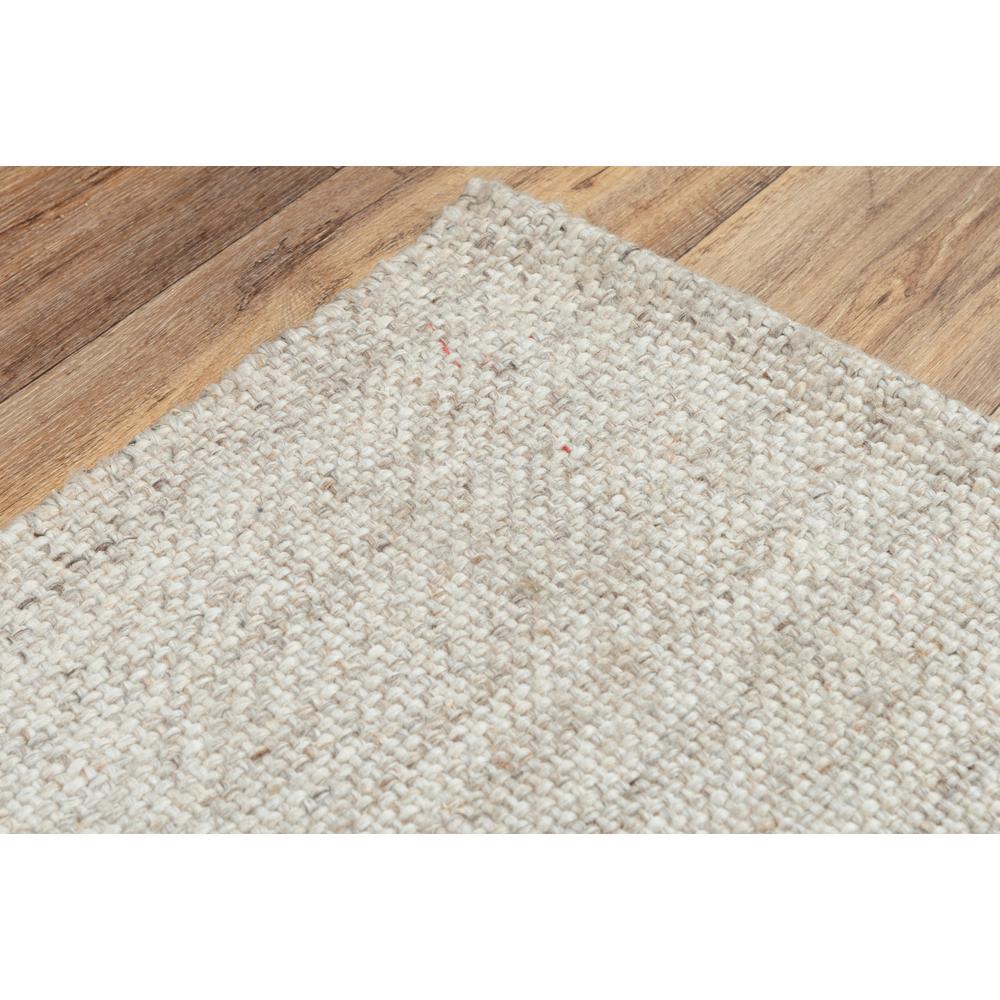 Hand Woven Flat Weave Pile Wool/ Polyester Rug, 5' x 7'6"