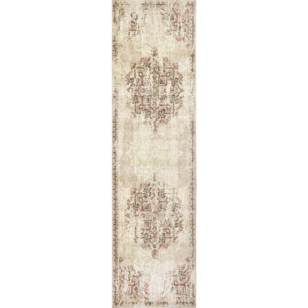 Hybrid Cut Pile Wool Rug, 2'6" x 10'