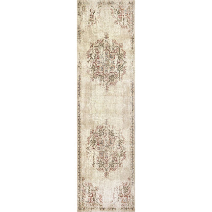 Hybrid Cut Pile Wool Rug, 2'6" x 10'