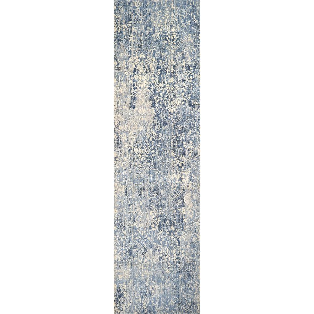 Hybrid Cut Pile Wool Rug, 2'6" x 10'
