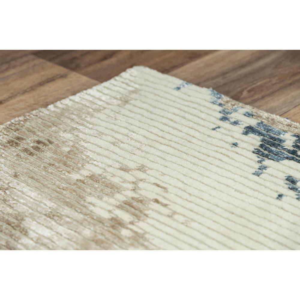 Hand Knotted Cut Pile Wool/ Viscose Rug, 10' x 14'