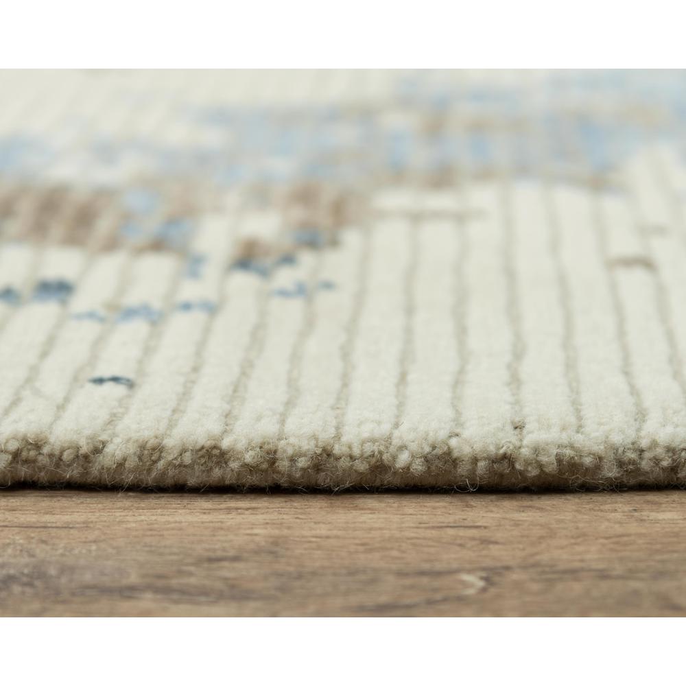 Hand Knotted Cut Pile Wool/ Viscose Rug, 10' x 14'