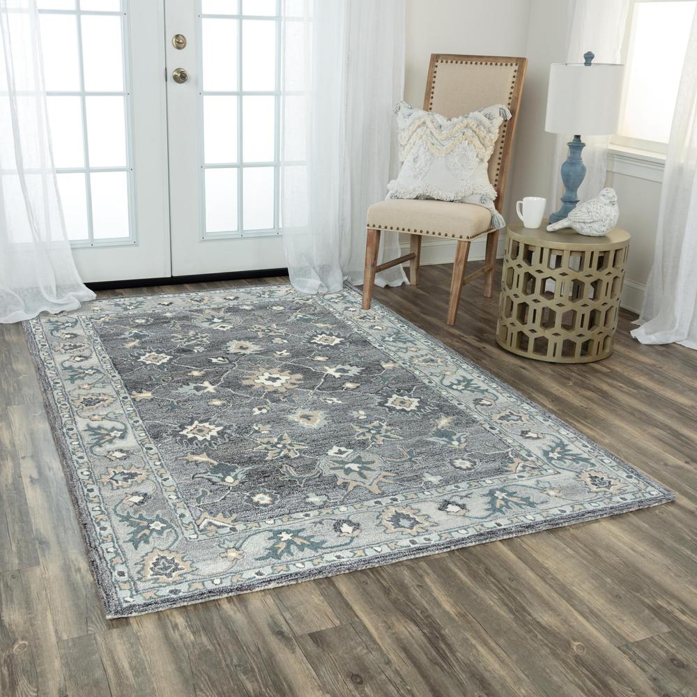 5' x 8' Hand-Tufted Rectangle Rug