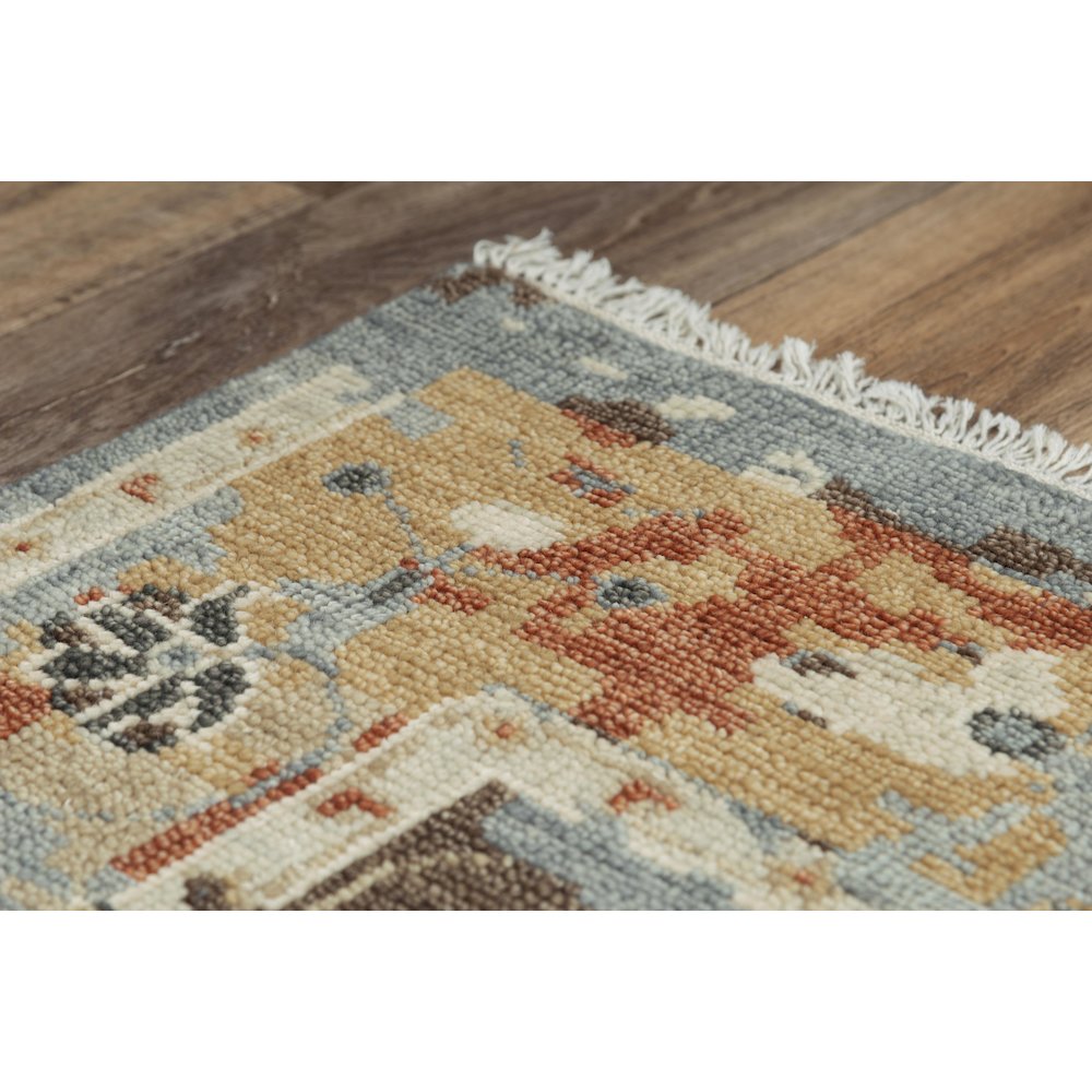 Hand Knotted Cut Pile Wool Rug, 10' x 14'