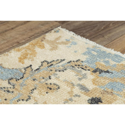 Hand Knotted Cut Pile Wool Rug, 10' x 14'
