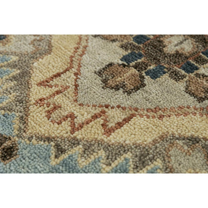 Hand Knotted Cut Pile Wool Rug, 10' x 14'
