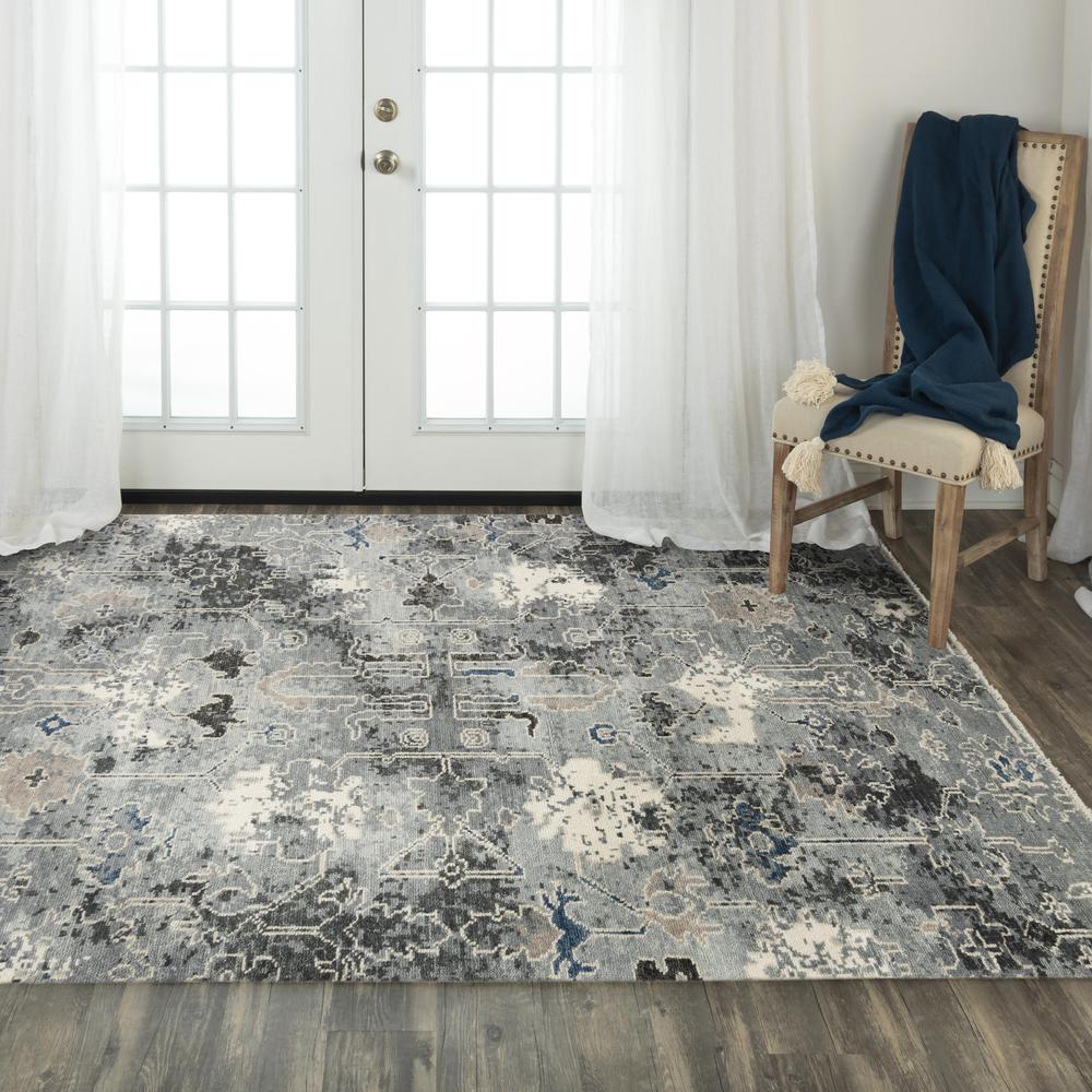 Hand Knotted Cut Pile Wool Rug, 10' x 14'