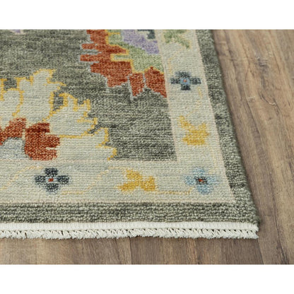 Hand Knotted Cut Pile Wool Rug, 10' x 14'