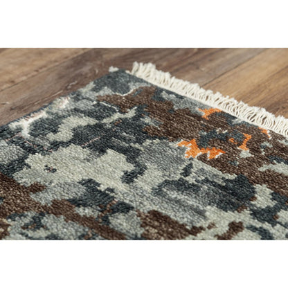 Hand Knotted Cut Pile Wool Rug, 10' x 14'