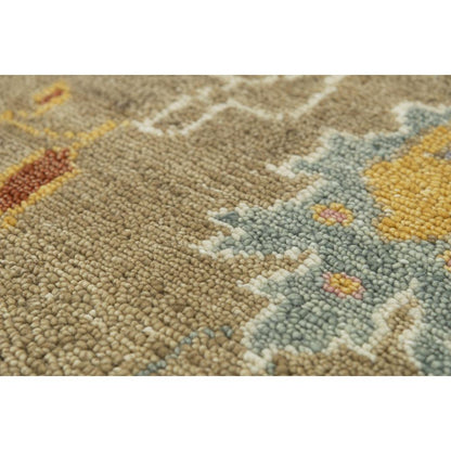 Hand Knotted Cut Pile Wool Rug, 10' x 14'