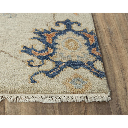 Hand Knotted Cut Pile Wool Rug, 10' x 14'