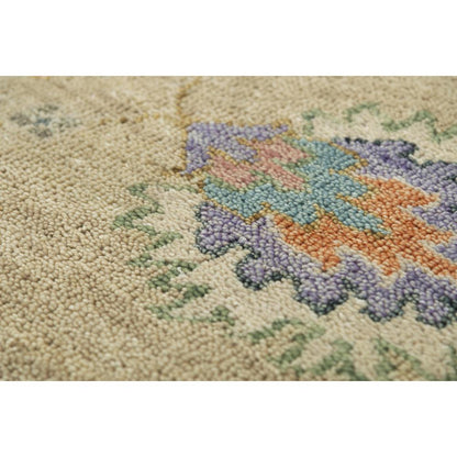 Hand Knotted Cut Pile Wool Rug, 10' x 14'