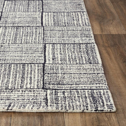 Hand Tufted Cut Pile Wool Rug, 5' x 7'6"