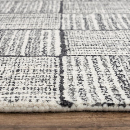Hand Tufted Cut Pile Wool Rug, 5' x 7'6"