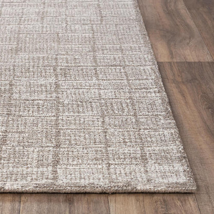 Hand Tufted Cut Pile Wool Rug, 5' x 7'6"