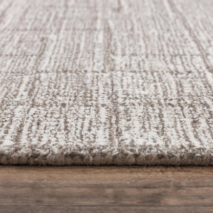 Hand Tufted Cut Pile Wool Rug, 5' x 7'6"