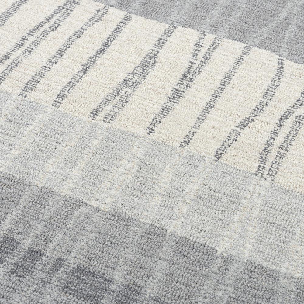 Hand Tufted Cut Pile Wool Rug, 5' x 7'6"