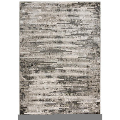 Power Loomed Cut Pile Polyester Rug, 5'3" x 7'6"