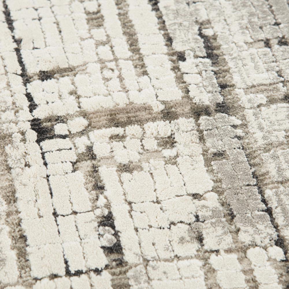 Power Loomed Cut Pile Polyester Rug, 5'3" x 7'6"