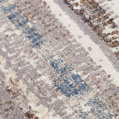 Power Loomed Cut Pile Wool Rug, 2'6" x 8'