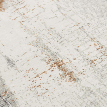 Machine/Hybrid Cut Pile Recycled Polyester Rug, 2'6" x 8'