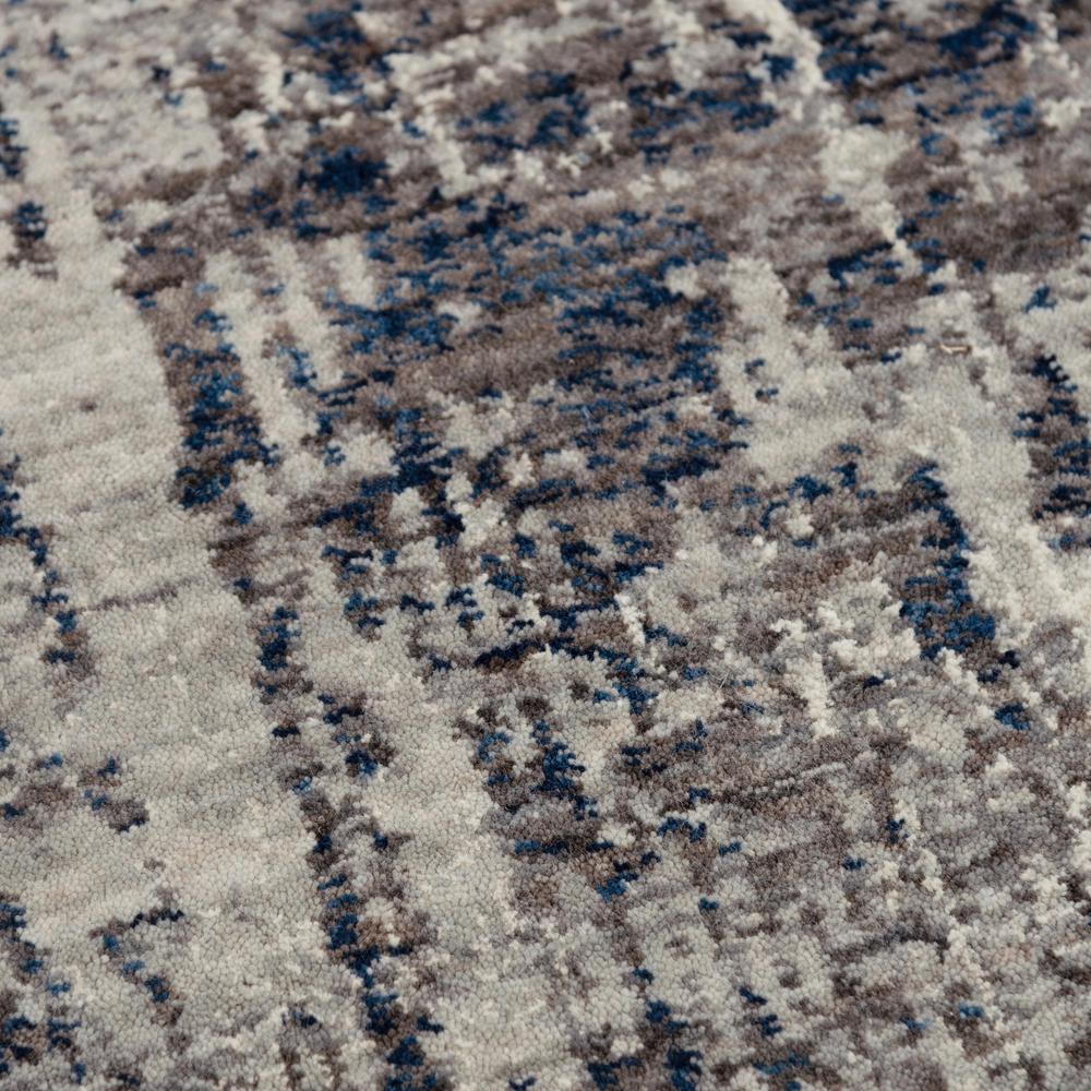 Machine/Hybrid Cut Pile Recycled Polyester Rug, 2'6" x 8'