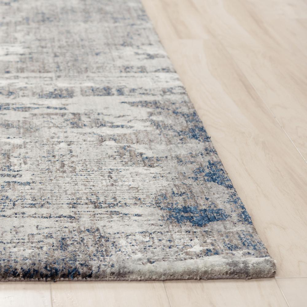 Machine/Hybrid Cut Pile Recycled Polyester Rug, 2'6" x 8'