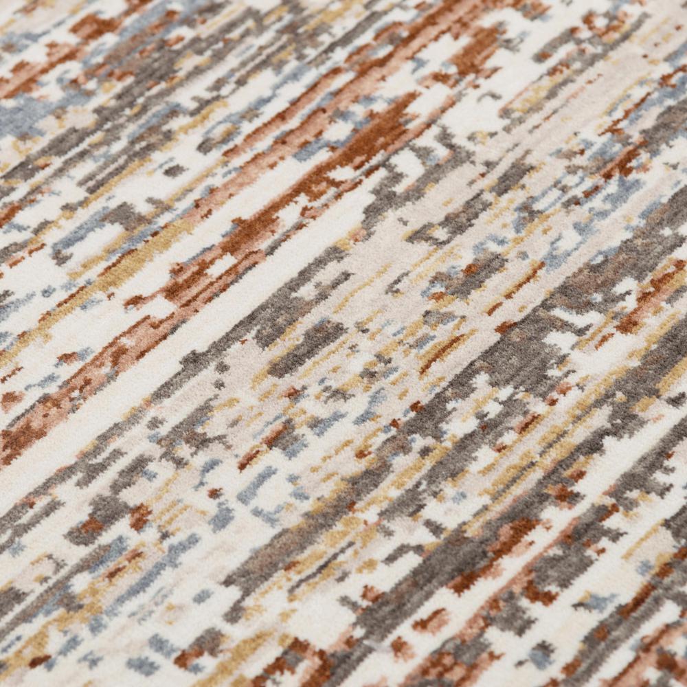 Machine/Hybrid Cut Pile Recycled Polyester Rug, 2'6" x 8'
