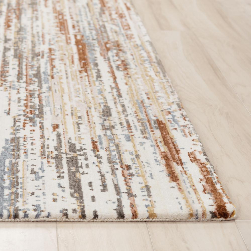 Machine/Hybrid Cut Pile Recycled Polyester Rug, 2'6" x 8'