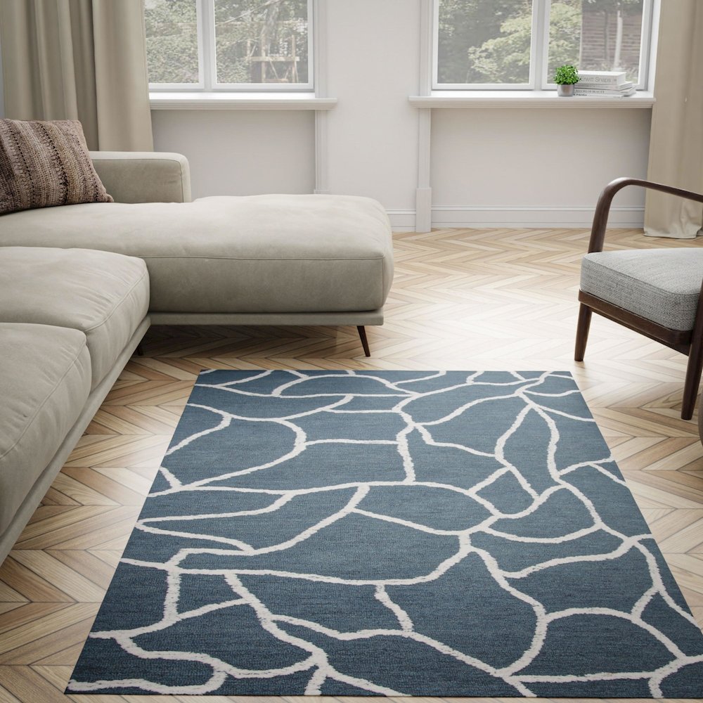 5' x 8' Hand-Tufted Rectangle Rug