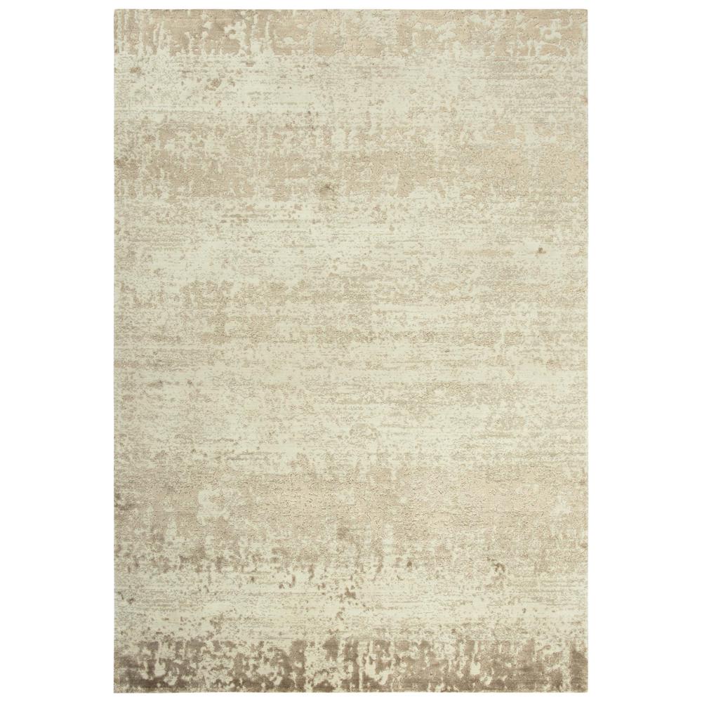 Hybrid Cut Pile Wool/ Tencel Rug, 5' x 8'