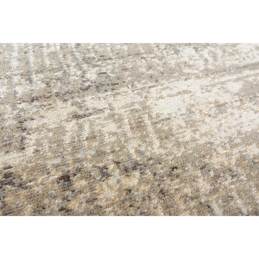 Hybrid Cut Pile Wool/ Tencel Rug, 5' x 8'
