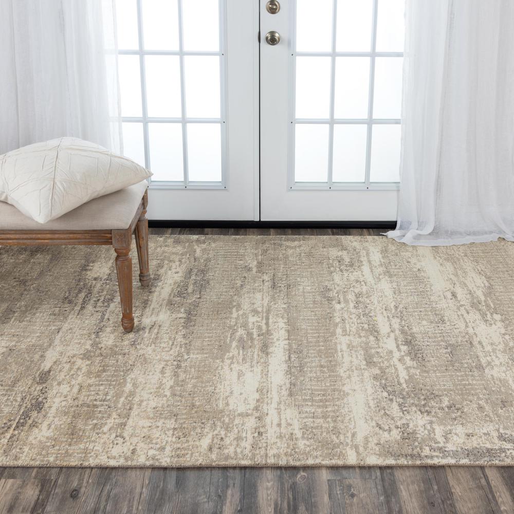 Hybrid Cut Pile Wool/ Tencel Rug, 5' x 8'
