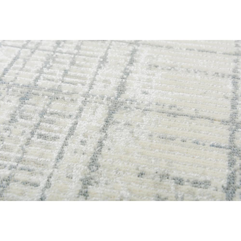 Hybrid Cut Pile Wool/ Tencel Rug, 5' x 8'