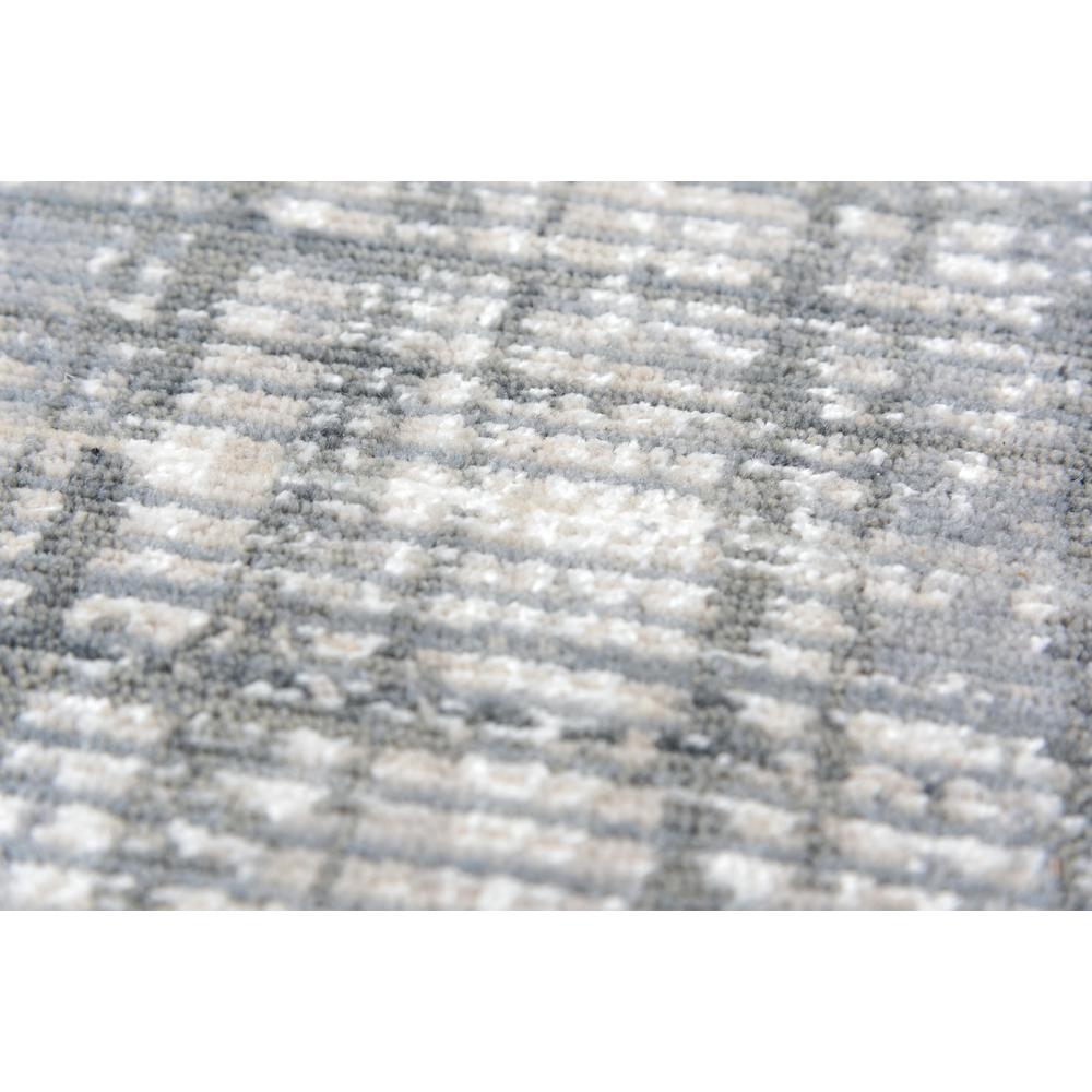 Hybrid Cut Pile Wool/ Tencel Rug, 5' x 8'